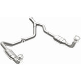 MagnaFlow DF Cat. Conv 95-99 Range Rover 4.0/4.6L GEMS Y-Pipe Assembly *NOT FOR SALE IN CALIFORNIA* - 93694