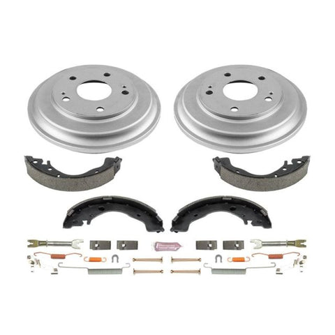 Power Stop 06-11 Honda Civic Coupe Rear Autospecialty Drum Kit - KOE15397DK
