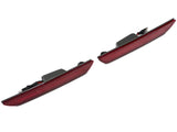 Raxiom 15-23 Ford Mustang Axial Series LED Side Marker Lights- Rear- Red - 390341
