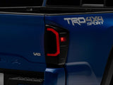 Raxiom 16-23 Toyota Tacoma Axial Series LED Tail Lights- Black Housing- Smoked Lens - TT36288
