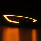 AlphaRex 12-21 Tesla Model S NOVA LED Proj Headlights Alpha-Black w/Actv Light & Seq.Sig / SB DRL - 880878
