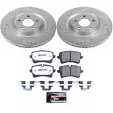 Power Stop 2012 Audi A7 Quattro Rear Z26 Street Warrior Brake Kit - K6001-26
