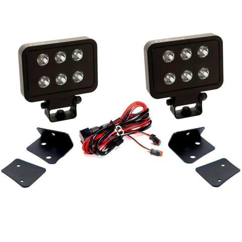 Putco Luminix High Power LED - 4in Block - 6 LED - 2400LM - 3.5x.75x4.5in - 10004
