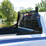 Westin 1999-2018 Chevrolet/Ford/GMC/Toyota Silverado/Sierra 1500/2500/3500 HD Headache Rack - Black - 57-8025
