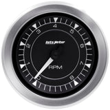 Autometer Chrono 3-3/8in 10k RPM In Dash Tachometer Gauge - 8197