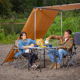 ARB Aluminum Camp Table 33.8X27.5X27.5in - 10500130