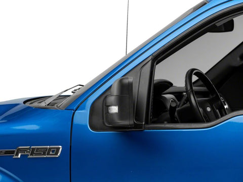 Raxiom 09-14 Ford F-150 Axial Series White LED Mirror Turn Signal- Clear - T556985