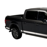 Putco 09-14 Ford F-150 Reg Cab 6.5 Short Box - 7in Wide - 10pcs Stainless Steel Rocker Panels - 9751411