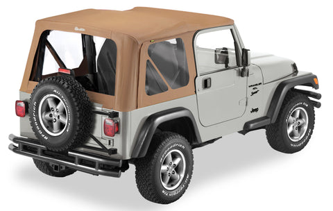 Bestop A-Top For OEM - 97-02 Jeep Wrangler TJ Replace (Spice Clear Windows No Door Skins Included) - 51127-37