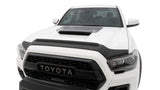 AVS 16-18 Toyota Tacoma Aeroskin II Textured Low Profile Hood Shield - Black - 436079