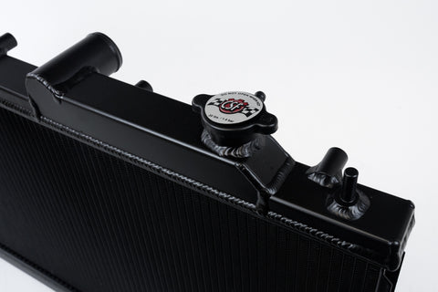 CSF 08-15 Subaru Impreza WRX/STI 1-Row 31mm High-Performance Aluminum Radiator - Black - 7094B