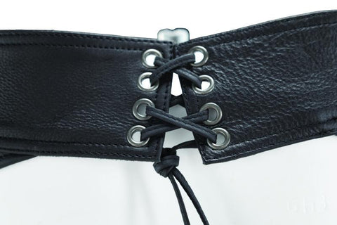 Kuryakyn Leather By River Road Longhaul Leather Chaps Black - Large - 094440
