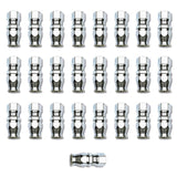 Russell Performance -10 AN Endura PowerFlex Power Steering Straight Hose Ends (25 pcs.) - 620509