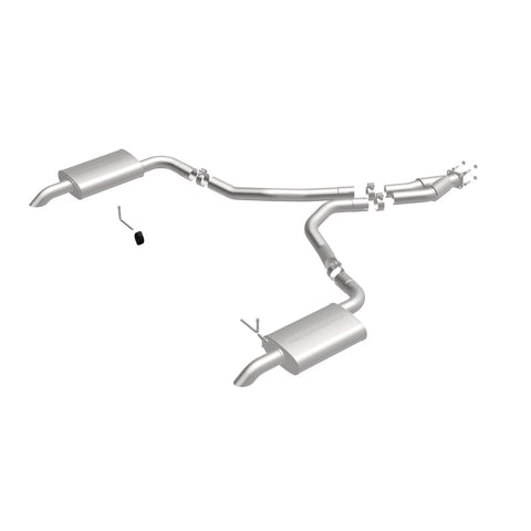 MagnaFlow 75-79 Chevy Corvette V8 5.7L Dual Split Rear Exit Stainless Cat-Back Perf Exhaust - 16710