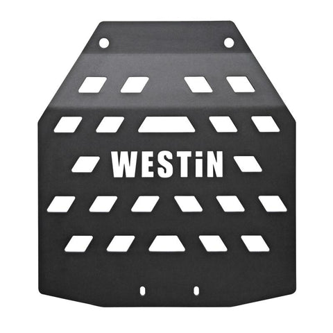 Westin/Snyper 18-21 Jeep Wrangler JL Transfer Case Skid Plate - Textured Black - 42-21085