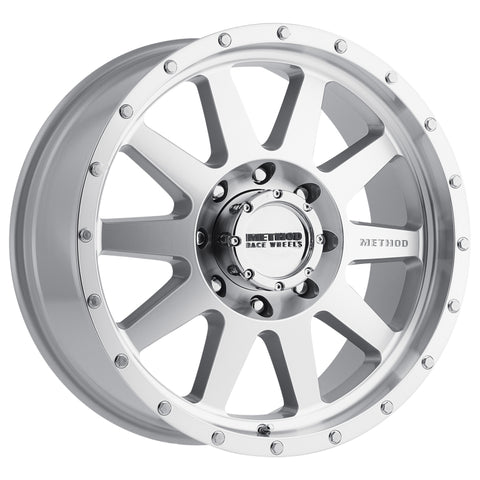 Method MR301 The Standard 20x9 +18mm Offset 8x6.5 130.81mm CB Machined/Clear Coat Wheel - MR30129080318