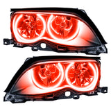 Oracle 02-05 BMW 3 Series SMD HL - Black - ColorSHIFT w/ Simple Controller - 7104-504