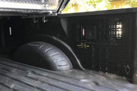 BuiltRight Industries 2017+ Ford F-250/350/450 Rear Drivers Bedside Rack - 102015