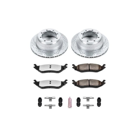 Power Stop 2003 Dodge Durango Rear Z36 Truck & Tow Brake Kit - K5270-36