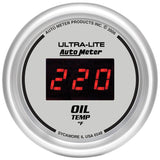 Autometer Ultra-Lite 52MM 0-340 Deg F Digital Oil Temperature - 6548