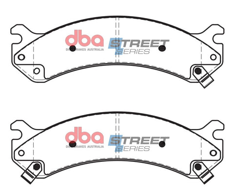 DBA 01-07 Chevrolet Silverado 1500 HD Sedan Street Series Front Brake Pads - DB2098SS