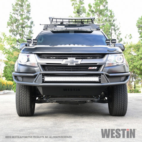 Westin 15-20 Chevrolet Colorado Outlaw Front Bumper - Tex. Blk - 58-61055