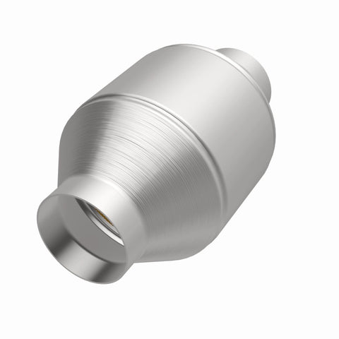 MagnaFlow Univ Cat Conv 2.5in Inlet/Outlet Center/Center Round 3in Body L x 5in W x 8.75in Overall L - 51656