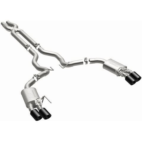 MagnaFlow Cat-Back 2016 Ford Mustang Shelby GT350/GT350R 5.2L V8 Carbon Fiber Tips - 19299