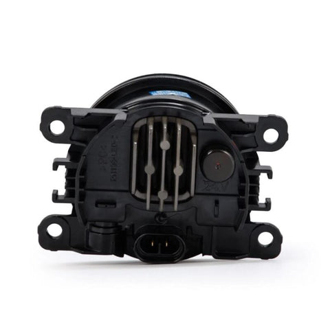 AlphaRex Universal Acura/Ford/Honda/Subaru/Nissan DoubleTap Dual Color LED Proj Fog Lights - Wt/Ambr - 210002