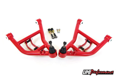UMI Performance 70-81 GM F-Body Lower A-Arms Tall Ball Joints Race Version - 2655-1-R
