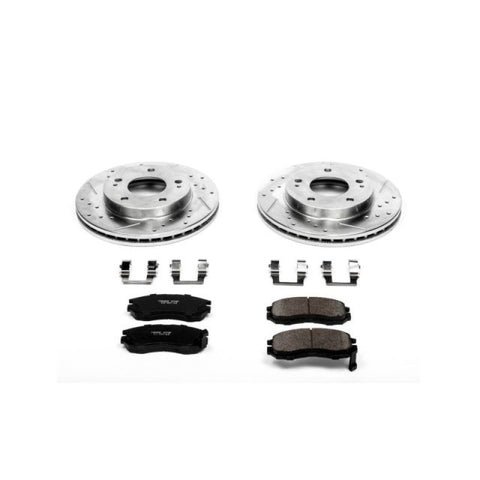 Power Stop 95-05 Chrysler Sebring Front Z23 Evolution Sport Brake Kit - K681