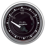 AutoMeter Chrono 2-1/16in 0E 240E-33F Ohm Electric Fuel Level Gauge - Chrome - 9716