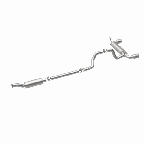 MagnaFlow 2018+ Jeep Wrangler 3.6L 409 SS Dual Split Rear Exit Polished Tips Cat-Back Exhaust - 19416