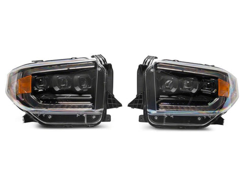 Raxiom 14-21 Toyota Tundra CXR Series LED Headlights- Black Housing- Clear Lens - TU41736