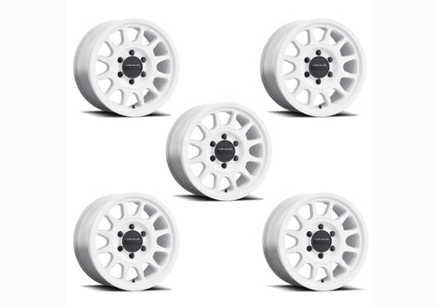 Ford Racing 21-23 Bronco (Excl Bronco Raptor) 17x8.5 Method Oxford White Wheel Kit - M-1007K-M1785W