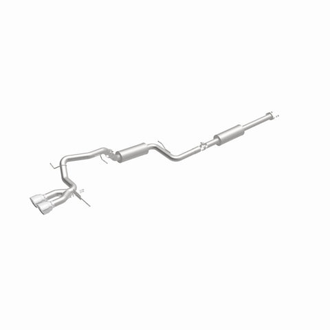 MagnaFlow 13 Ford Focus 2.0L Turbocharged ST Dual Center Rear Exit Stainless Cat Back Perf Exhaust - 15155