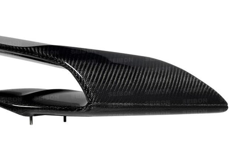 Seibon 09-10 Nissan GTR R35 OEM Carbon Fiber Rear Spoiler - RS0910NSGTR-OE