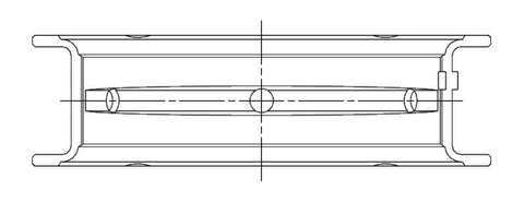 ACL Subaru EJ20/EJ22/EJ25 (For Thrust in #3 Position) 0.50mm Oversized High Performance Main Bearing - 5M8297H-.50