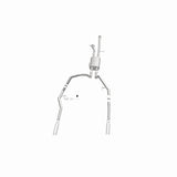MagnaFlow 14 Toyota Tundra V8 4.6L/5.7L Stainless Cat Back Exhaust Dual Split Rear Exit - 15305