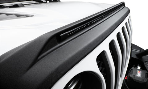 AVS 20-22 Jeep Gladiator (Launch/Overland/Rubicon/Sport) Low Profile Aeroskin Lightshield Pro - Blk - 953156