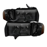 xTune Dodge Ram Sport Model Only 1999-2002 OEM Headlights Smoked HD-JH-DR99-SP-SM - 9032172