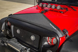 Rugged Ridge Hood Bra Black 07-18 Jeep Wrangler JK/JKU - 12112.01