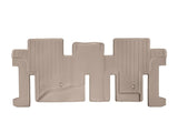 WeatherTech 13+ Infiniti JX Rear FloorLiner - Tan - 454452