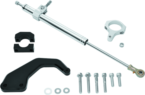 Twin Power 00-08 FLH FLT Satin Steering Damper Kit - 601114