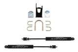 Fabtech 05-21 Ford F250/350 4WD Dual Stealth Steering Stabilizer Kit - Opposing Style - FTS8046