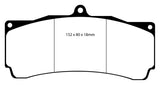 EBC Brakes Yellowstuff Performance Brake Pads - DP4006R