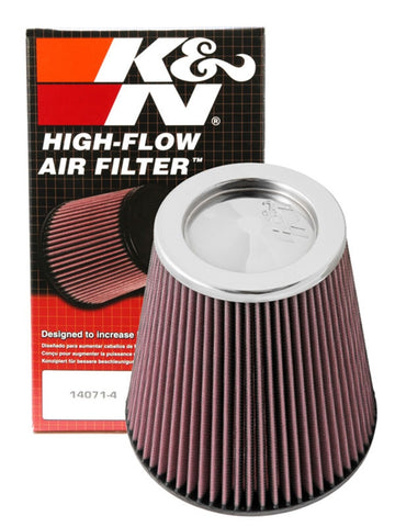 K&N Round Tapered Universal Air Filter 6 inch Flange 7 1/2 inch Base 5 inch Top 7 1/2 inch Height - RF-1041
