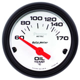 Autometer Phantom 2-1/16in 60-170 Deg F Electronic Oil Temperature Gauge - 5748-M