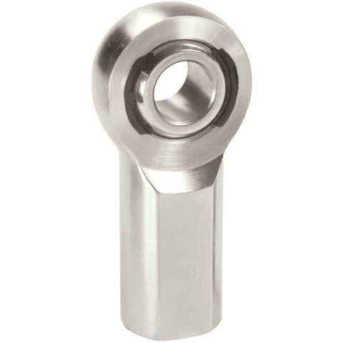 QA1 EX Series Endura Rod End - Female/Left Hand - .5in Bore x 1/2-20 - Carbon Steel - EXFL8