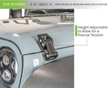 DV8 Offroad 2007-2018 Jeep Rocklaw Hood Catch System - D-JP-190011-K